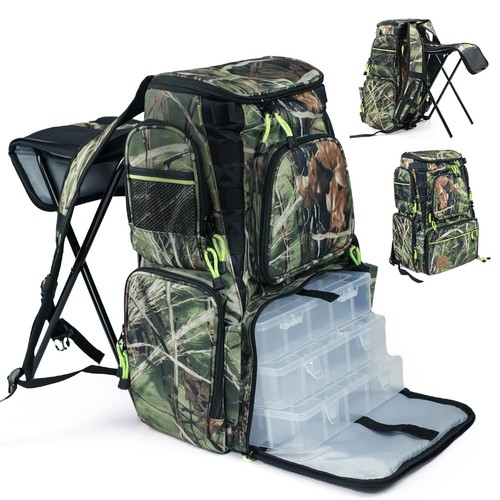 Fishing backpack tackle bag - fishing,
