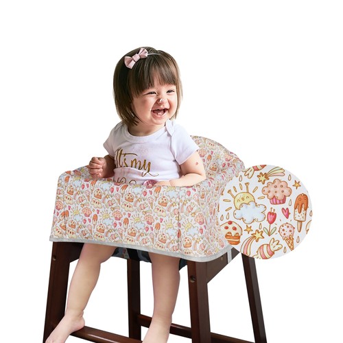 Dual belt high chair cover - dual-belt,